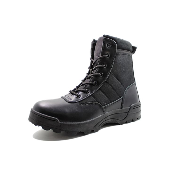 Full Grain Leather Army Combat Boots